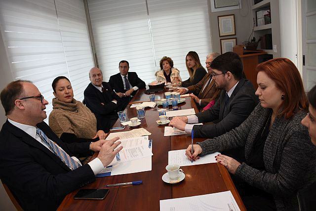 Diretoria se reuniu na APEP para reunião ordinária - Foto: Divulgação
