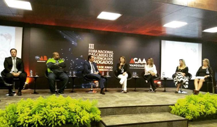 Vice-presidente Daniela Ballão apresentou projetos da CAA/PR para representantes de CAAs de todo o país - Foto: Divulgação