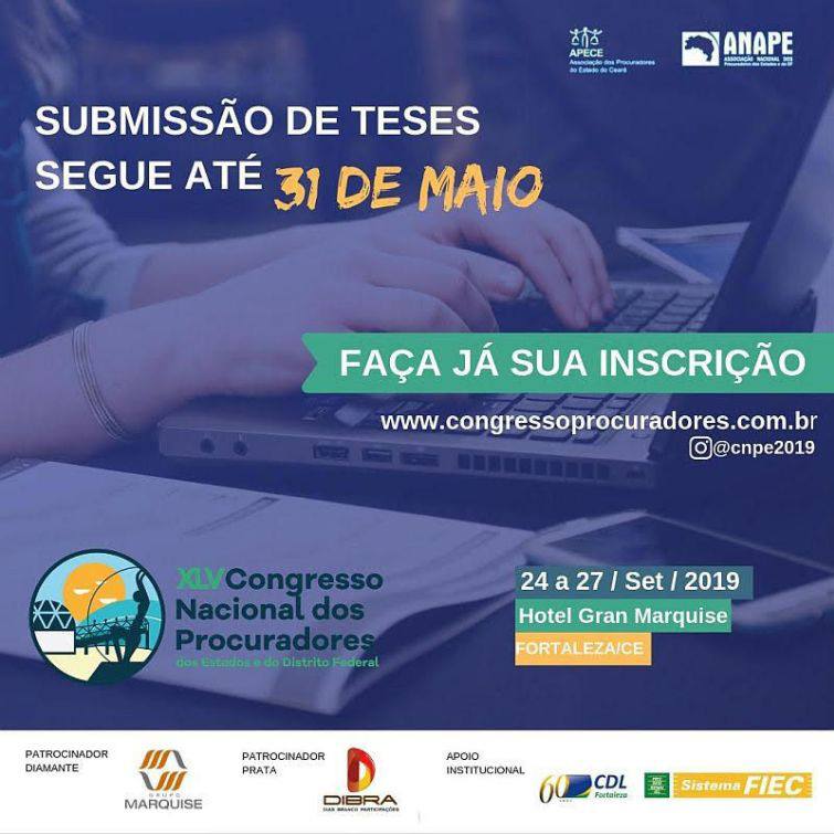 Prazo para inscrição de tese termina no dia 31 de maio - Foto: Divulgação