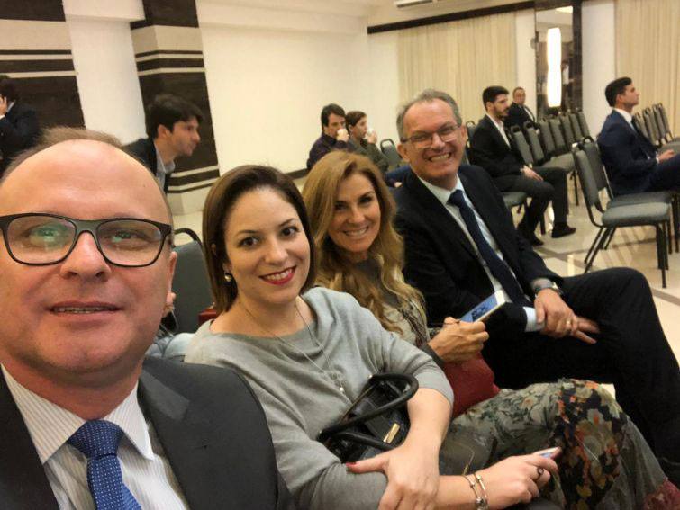 Eroulths Cortiano Junior, Carolina Schussel, Marisa Zandonai e Hamilton Bonatto - Foto: Divulgação 