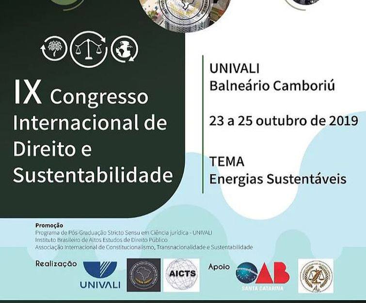 Congresso será realizado nos dias 23, 24 e 25, na Univali - Foto: Bebel Ritzmann