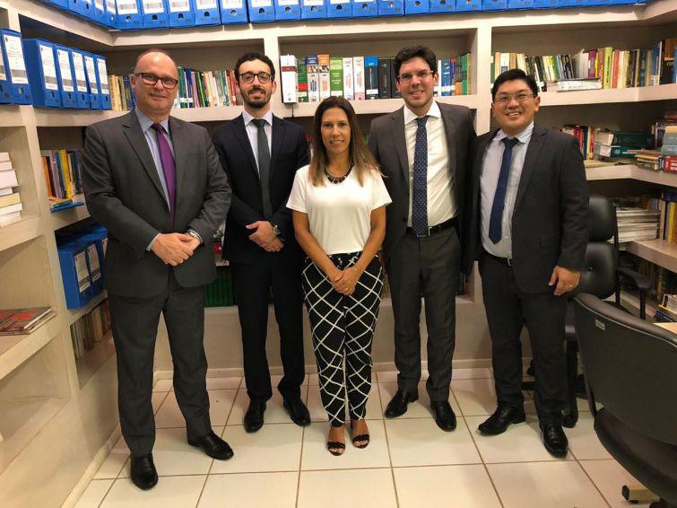 Eroulths Cortiano Junior, Bruno Máximo, Liana Sarmento de Mello Quaresma Fernando Alcântara Castelo e Marcos Massashi Horita - Foto: Divulgação 