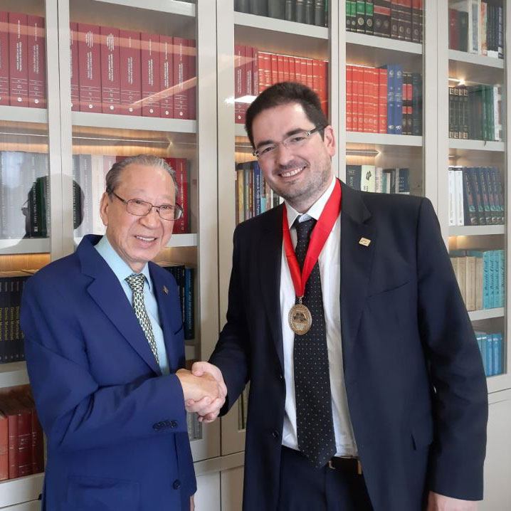 Presidente do IBEDAFT, Kiyoshi Harada, e Luiz Henrique Sormani Barbugiani, procurador do Estado do Paraná e associado da APEP - Foto: Divulgação