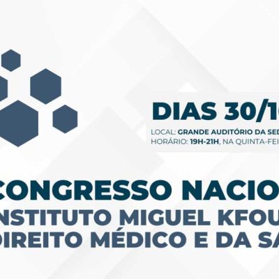 Congresso de Direito Médico e da Saúde tem início nesta quinta-feira em Curitiba