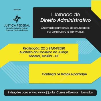  Jornada de Direito Administrativo do Conselho da Justiça Federal 