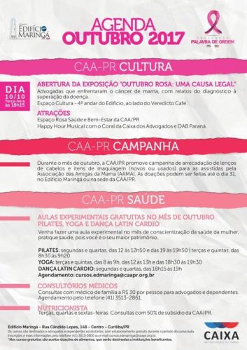 Agenda Outubro