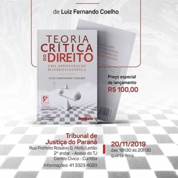 livro “Teoria Crítica do Direito”