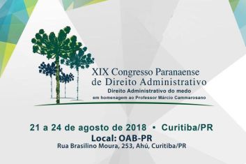 XIX Congresso Paranaense de Direito Administrativo